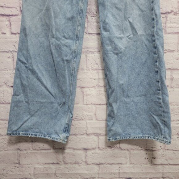 Citizens of Humanity Paloma Baggy Wide Leg Jeans Size 25 Chalice Blue High Rise - Picture 3 of 9